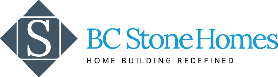 BS Stone Homes Logo Light