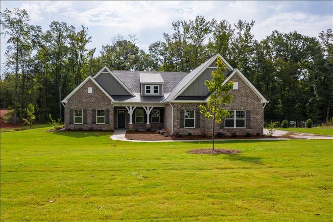 Brick Front Elevation