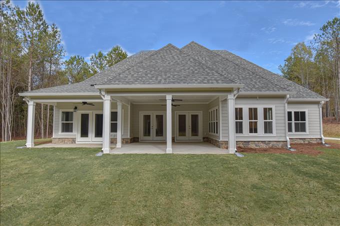 Rear Porch - Kingston 181A Plan