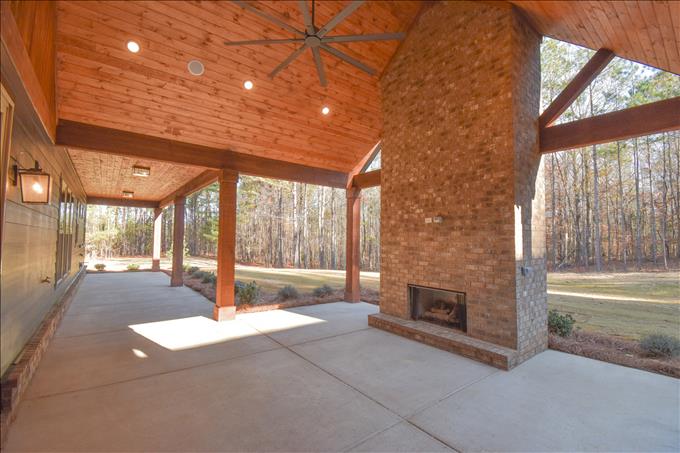 Exterior Rear Porch - Tivoli 169A Plan