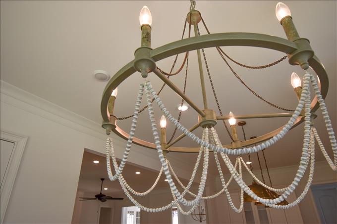 Chandelier - Breakfast Room