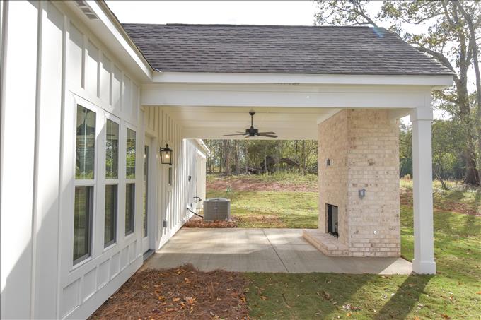 Extended Porch - Wilson 238A Plan