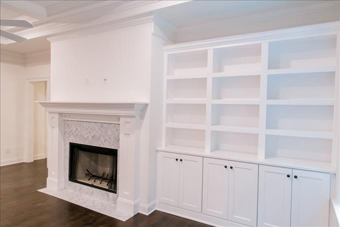 Fireplace and Built In