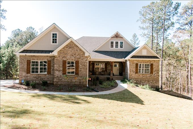 Traditional Brick Exterior - Evelyn 191A