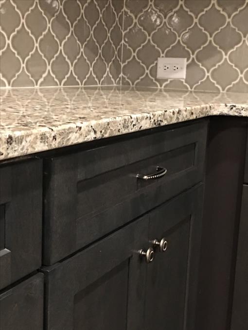 Arabesque Tile Backsplash